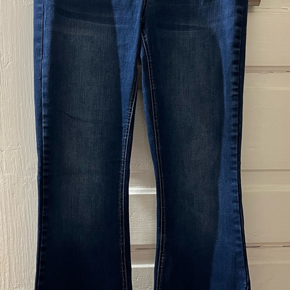 KanCan Blue Flare Wide Leg Jeans